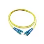 LWL Duplex Kabel Patch Singlemode SC / SC, 9/125, Länge: 10 m, Good Connections® (LW-910SC)