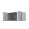 Kleiderschrank cama meble PAFOS 2D BASE 90×55,5×45 cm weiß matt, 2 Türen