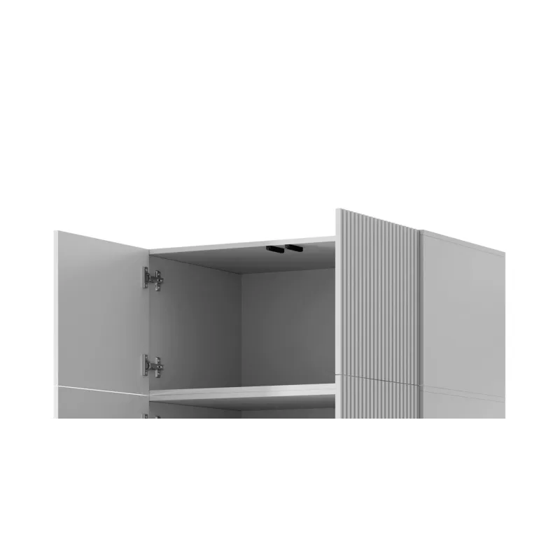 Kleiderschrank cama meble PAFOS 2D BASE 90×55,5×45 cm weiß matt, 2 Türen