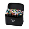 Extralink Alkoholmarker-Set, 60 Farben, Doppelspitzen