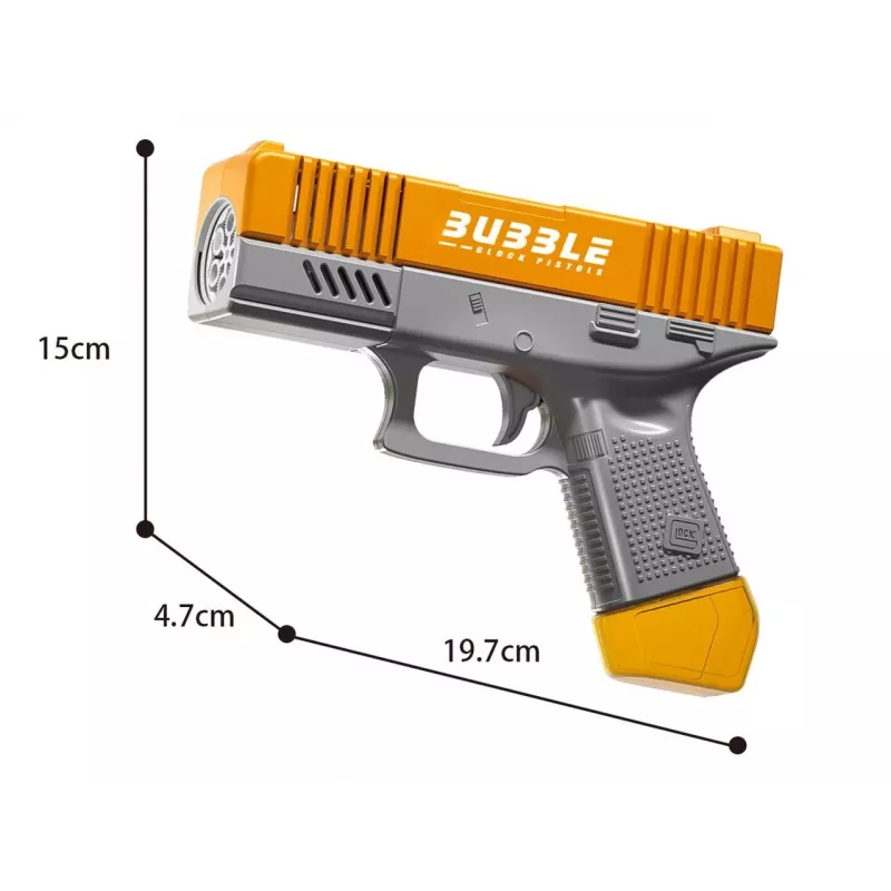 Blasenpistole mit Flüssigkeit