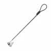 DICOTA D32068 Universal Mini Laptop-Kabelschloss, 0,3 m, 3 austauschbare Köpfe, Silber