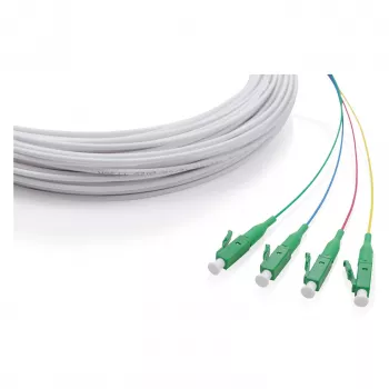 FTTH-Dropkabel DIGITUS DK-3904LCA-50-1 Singlemode 4 Fasern 4 LC/APC 50 m