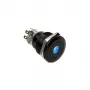 DimasTech vandalismusgeschützter Drucktaster 22 mm Blackline Dot RGB PD223