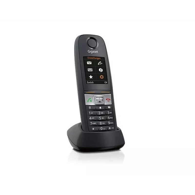 Gigaset E630HX DECT-Telefonhörer mit Rufnummernanzeige Schwarz