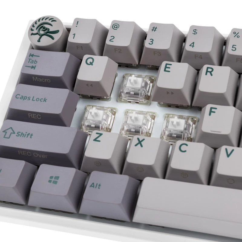 Ducky One 3 Mini Mist Grau Tastatur Gaming USB US English