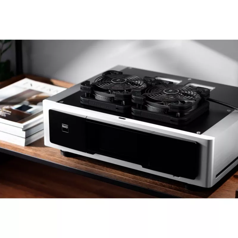 120-mm-Gehäuselüfter Noctua NV-FS2 Schwarz – leiser PC-Kühlungslüfter, 120 mm