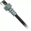 Netzwerkkabel PatchSee PCI6-DPF/100 RJ-45 Cat6a 30 m Schwarz