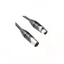 Microconnect XLRMF1 XLR-Audiokabel 3-polig, Stecker–Buchse, 1 m