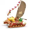 LEGO Disney 43270 Vaianas Abenteuerkanu, 529 Teile, 3 Minifiguren, 6+