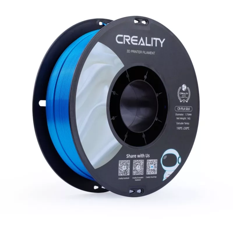 3D-Druckmaterial Creality 3D 3301120006 Seidenblau 1 kg 1,75 mm