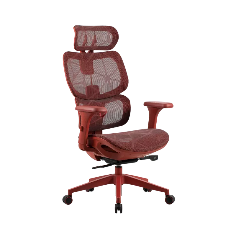 Onex Gaming Bürostuhl | Ventra Premium Netzgewebe | rot