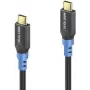 USB-Kabel PureLink FI-U400-003 USB4 Gen 2x2 0,3 m USB-C Schwarz Blau