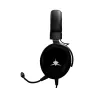 White Shark GH-2540 Elephant Gaming-Headset, Over-Ear, kabelgebunden, 50-mm-Treiber, abnehmbares Mikrofon, Schwarz