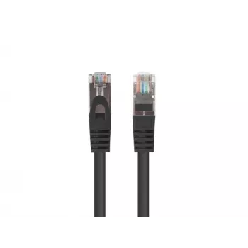 LANBERG Netzwerkkabel Cat6 RJ-45 auf RJ-45, 3 m, F/UTP, CCA-Leiter, 250 MHz, schwarz