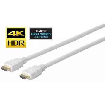 Vivolink Pro HDMI-Kabel Weiß 7,5 m ultra-flexibel