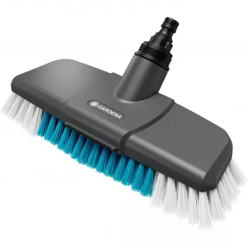 Gardena | Cleansystem Waschbürste für größere, kratzfeste Oberflächen, Hart | 18816-20