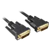 DVI-Kabel Sharkoon 3m DVI-D auf DVI-D (24+1) Schwarz