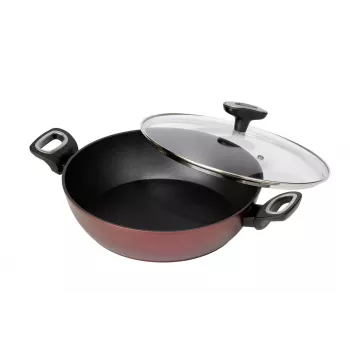 Suppentopf JATA TF928 3,6 l Rot Aluminium