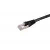 Netzwerkkabel Extralink LAN Patchkabel Kat.5e RJ-45 F/UTP 0,5 m Schwarz