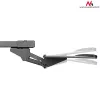 Maclean MC-757 Tastaturhalterung für unter den Tisch, Stahl, max. 2 kg, schwarz