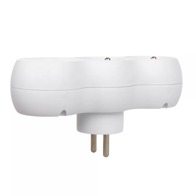 Maclean MCE339E Doppel-Steckdosenadapter, Typ E