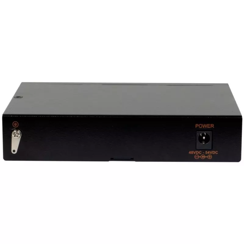 ALLNET ALL-MC116SPV-VDSL2 Punkt-zu-Punkt VDSL2-Vectoring-Bridge-Modem, 2x PoE-Ports IEEE 802.3at, unmanaged, Schwarz