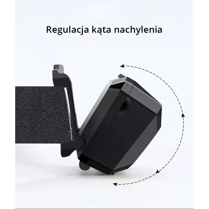 Libox LB0107 Taschenlampe Schwarze Stirnband-Taschenlampe LED
