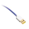 Ducky Premicord Afterglow Spiralkabel, USB Type-C auf Type-A - 1,8 m