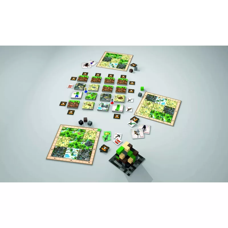 Minecraft Builder & Biomes, Brettspiel