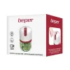 Beper P102ROB050 USB-wiederaufladbarer Zerkleinerer, 0,25 L, 30 W, Weiß/Rot