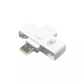 ACS ACR39U-N1 - Innenbereich - Weiß - ISO 7816 Teile 1-3 - Klasse A - B - C (5 V - 3 V - 1,8 V) - USB 2.0 - T=0, T=1, Speicherkarten-Unterstützung - Android - iOS (ACR39U-N1)