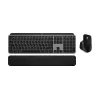 Logitech MX Keys S Combo für Mac, kabellos, DE-Layout Tastatur und Maus-Set, macOS-optimierte Tasten und Funktionen