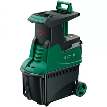 Leiser Häcksler AXT 22 D, Schneidwalze Grün/Schwarz, 2.200 Watt