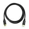 LogiLink CV0120 DisplayPort-Kabel DisplayPort Stecker auf Stecker 2 m Schwarz