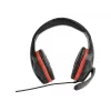 Kabelgebundenes Gaming-Headset GEMBIRD GHS-03 — 20–20000 Hz, 2 m Kabel, 250 g, schwarz/rot