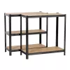Extralink Metallregal 180x90x40 Schwarz
