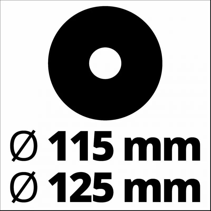 Einhell TS 115/125 Trennständer für Winkelschleifer (115 mm und 125 mm Scheiben)