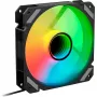 SHARKOON SHARK Mirror RGB PWM 120 mm Gehäuselüfter, 1500 RPM, schwarz