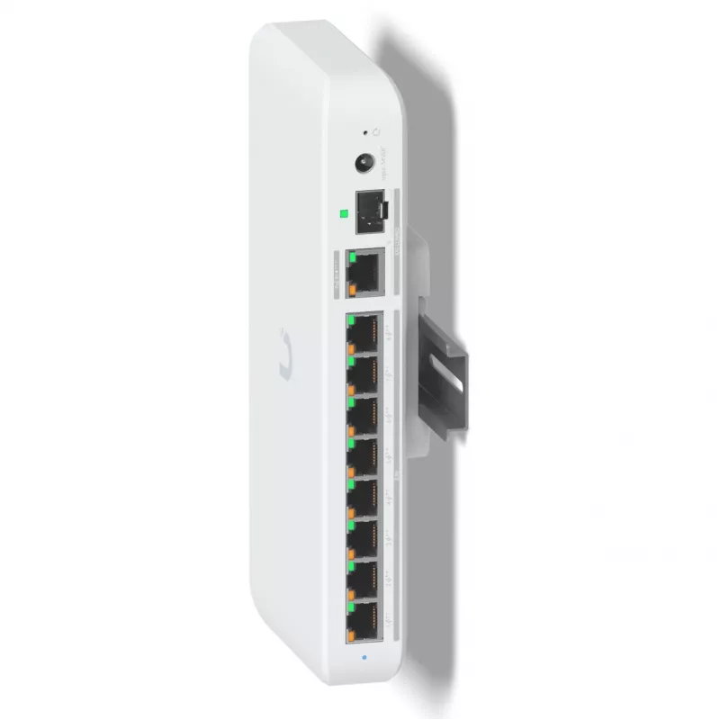 Ubiquiti UACC-Switch-DIN Hutschienenhalterung für UniFi Compact Switches, Weiß