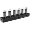 Tischuhr Lamptron DC601 IPS schwarz — digitale Tischuhr mit IPS-Display