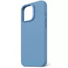 Decoded D25IPO16PMBCS9AE AntiMicrobial Silikon-Rückseitenabdeckung für iPhone 16 Pro Max, Hellblau