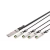 Direct-Attach-Kabel Digitus 40G QSFP+ auf 4xSFP+ 1m