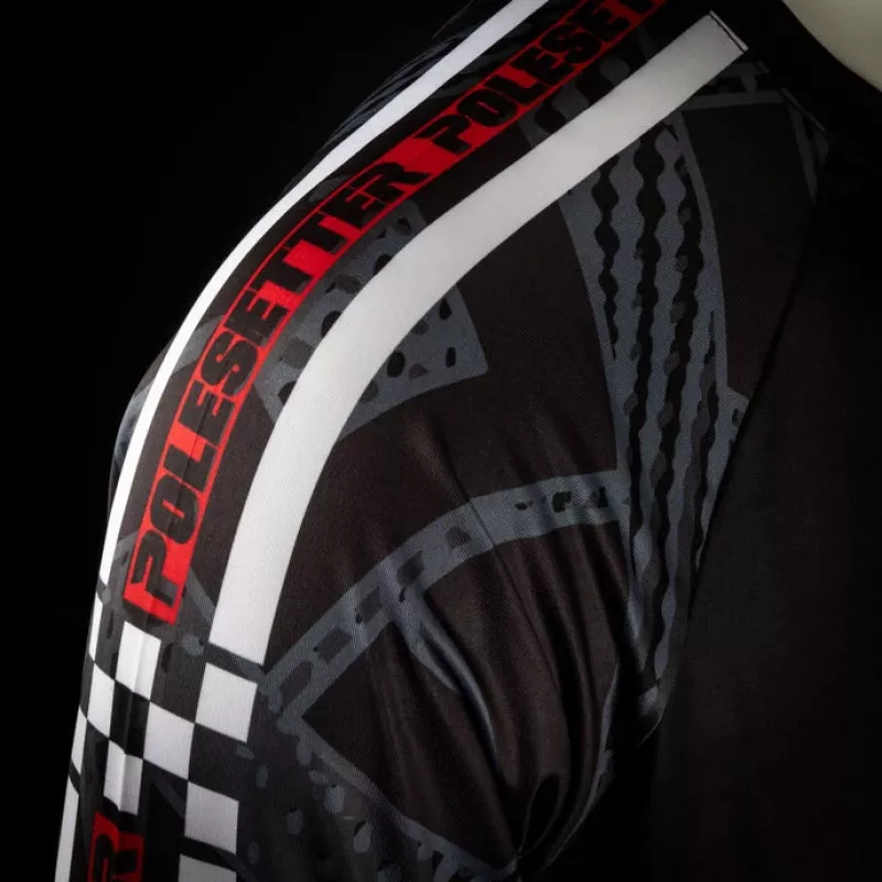 Polesetter ONE Simracing-Trikot Rot - S