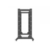 Lanberg OR01-6827-B Rack 27U Freistehendes Gestell Schwarz (OR01-6827-B)