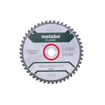 Kreissägeblatt Metabo 628061000 25,4 cm