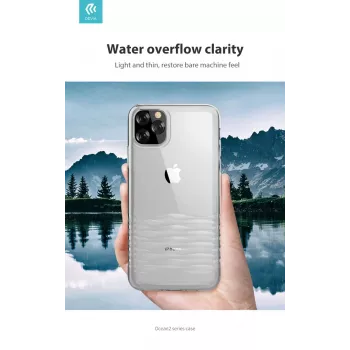 Schutzhülle Devia Ocean2 Serie für iPhone 11 Pro, transparent, schlankes transparentes Design