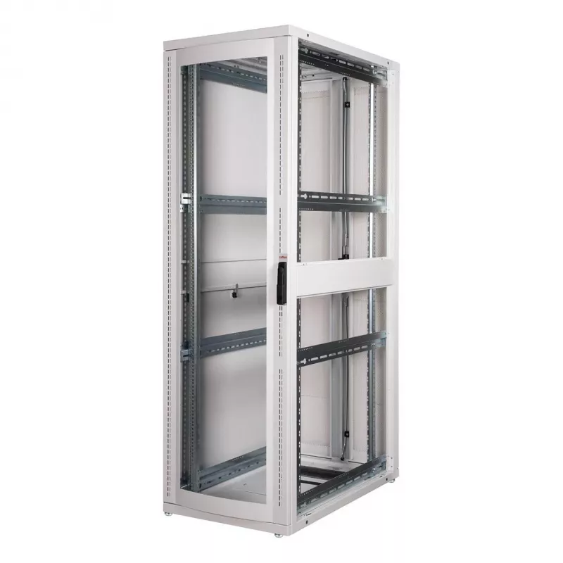 Freistehender Rack ROLINE 19-Zoll Serverschrank Pro 42U 600x1000 grau