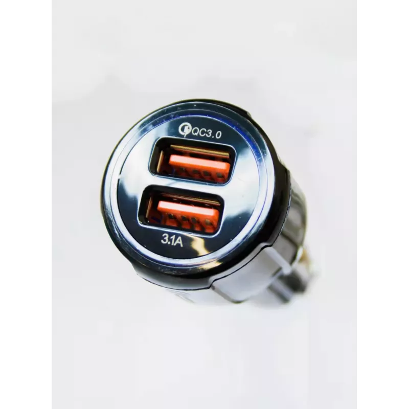 Manta MCC01QC3 Kfz-Ladegerät, 2x USB, Quick Charge 3.0