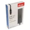 Akasa AK-CR-09BK USB 3.2 Gen1 Type-C 3-in-1-Kartenleser